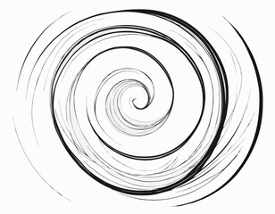 Ethereal Abstract Lines Creating a Whirlwind of Emotions and Movement