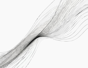 Dynamic Movement in Monochrome: Abstract Line Art Background for Minimalist Concepts