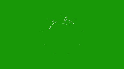 circles fireworks explosion line shape blast green screen animation, Circle Burst Motion Graphics in After Effects pop up, line, shiny, blast . Fireworks Effect circle burst motion graphics. 4k - Powered by Adobe