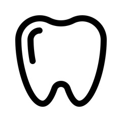 Teeth icon. Perfect for dental apps or health education UI.