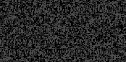 Fototapeta premium geometric seamless black, gray cube square low polygon texture wallpaper. abstract surface creative diamond pattern corporate. abstract polygon Mosaic triangle overlap texture background. 