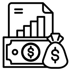 Business Growth line icon