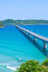 【縦写真】角島大橋
