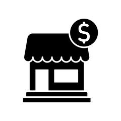 Icon a retail price, isolated against a clean background.