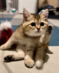 cute kittens with big eyes
