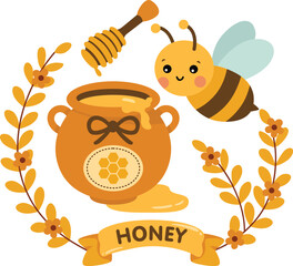 Sweet Honey Pot and Busy Bee Delight