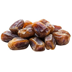 Obraz premium Premium Organic Dates – Realistic 3D Close-Up of Sweet Natural Fruit Bunch