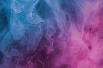 Obraz premium A vibrant abstract background with fluid gradient swirls in blue and pink tones 