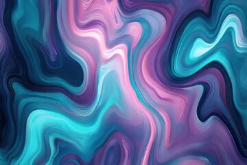 Obraz premium A vibrant abstract background with fluid gradient swirls in blue and pink tones 