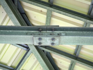 Grümpke observation tower, 20 m high. Stable steel construction, connectors, supports statically...