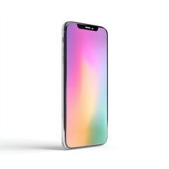 Smartphone isolated on clean white background