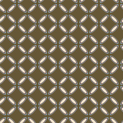 Abstract geometric background. Vintage vector seamless pattern. Retro repeat ornament wallpaper. Vintage colored fashion allover print