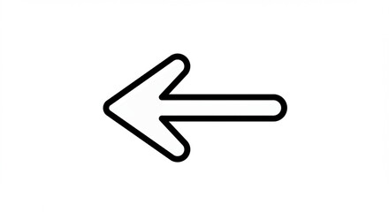 Obraz premium Double rewind arrow icon