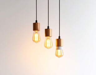 hanging light bulbs