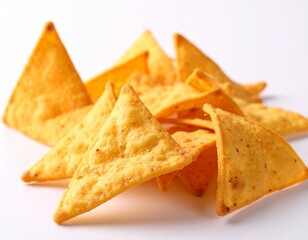 foods on white background 