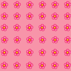 Seamless Sweet Blossom Wallpaper