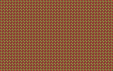 Vibrant Geometric Pattern: Red and Yellow Tessellated Design