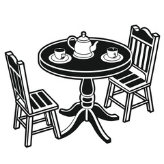 vector illustration of a restaurant