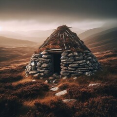 Sangar in the Scottish Highlands