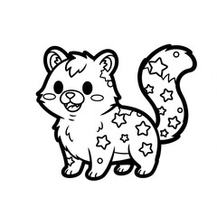 Coloring cartoon pictures