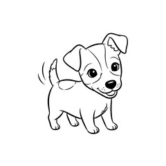 Coloring cartoon pictures