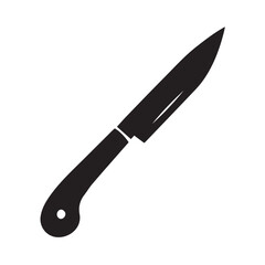 knife isolated on white background