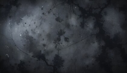 "Dark Grunge Texture Background with Distressed and Rough Surface"
