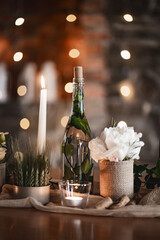 Romantic Wedding Decoration with Dreamy Bokeh