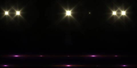 Mirror Ball Disco Lights Star Glitter Club Dance Party Background - Powered by Adobe