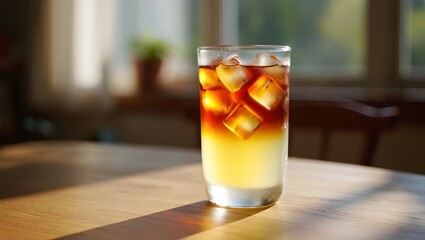 Refreshing Lime Soda at Outdoor Carnival &ndash; Vibrant Beverage Photography with Festive Fair Background

