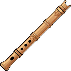Traditional Japanese Shakuhachi Bamboo Flute