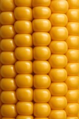Fototapeta premium Golden Corn Kernels Close-Up