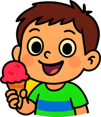 Obraz premium Stick tongue out child