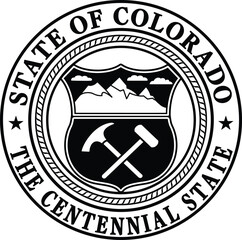Official Seal of the Centennial State of Colorado