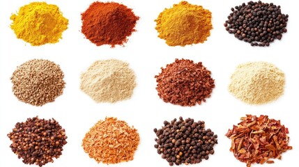 collection of spices