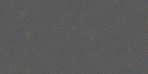 Abstract topographic contour map pattern with smooth flowing lines on a dark  background, accented with soft rose-gold tones. Elegant, modern vector design for wallpapers, prints, or branding.