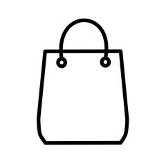 blank shopping bag