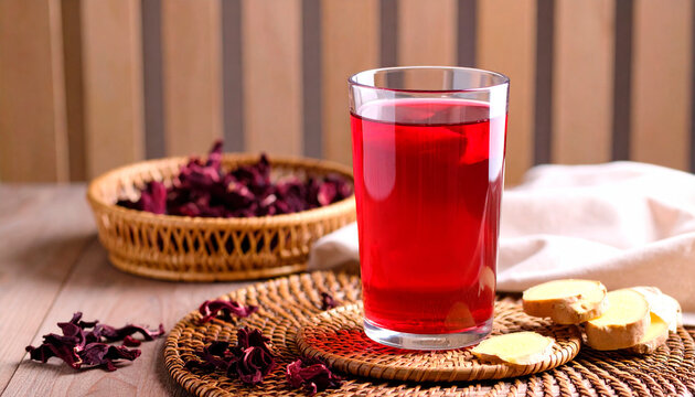 Zobo Hibiscus Drink