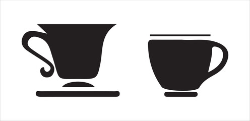 set of coffee cups