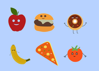 Sticker  Food Design 