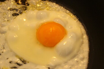 Spiegelei, gebratenes Ei