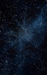 Fototapeta premium Cosmic Starry Night View