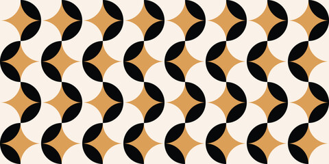 Seamless geometric pattern. Vector Illustration.