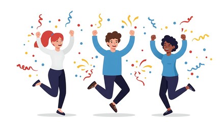 Businessman illustration flat vector isolated white background. for design