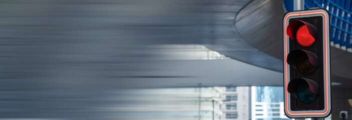 Red Light on Traffic Signal