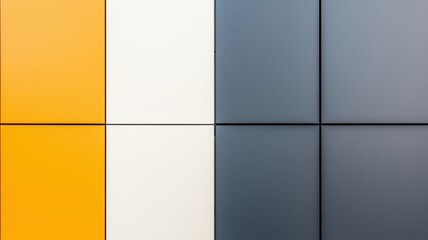 Fototapeta premium Close-up of vibrant colored metal art in an urban abstract style.