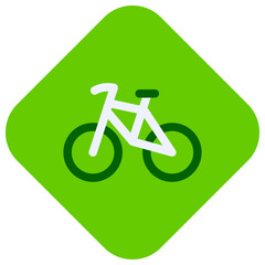 bicycle flat icon