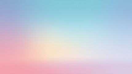 Soft gradient background featuring pastel colors transitioning smoothly from pink to blue, creating a calming atmosphere.