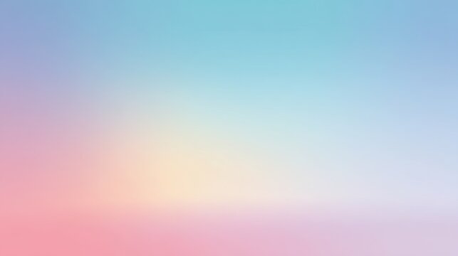 Soft gradient background featuring pastel colors transitioning smoothly from pink to blue, creating a calming atmosphere.