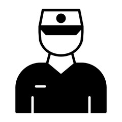 Parking warden Icon